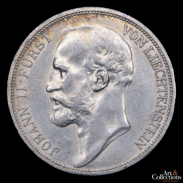 Liechtenstein 2 kronen 1912 - Imagen 2