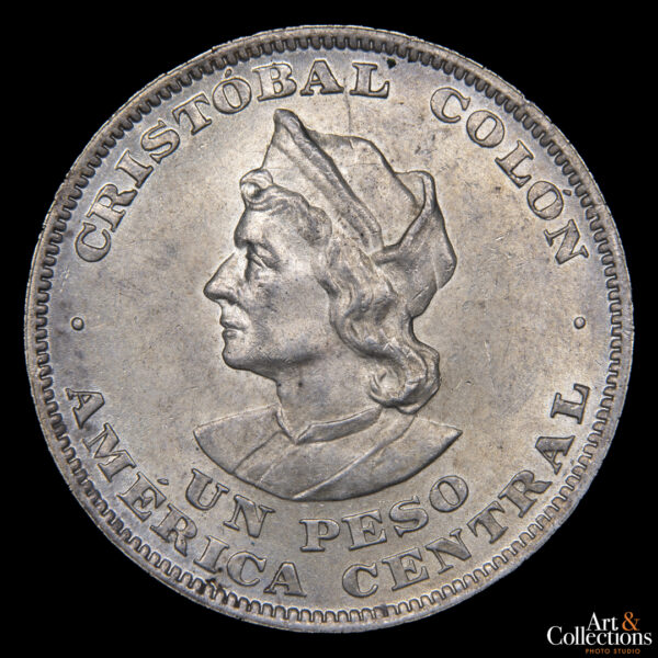 El Salvador 1 peso 1911