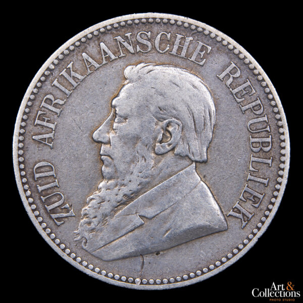 Sudafrica 2 y 1/2 shillings 1894 - Imagen 2