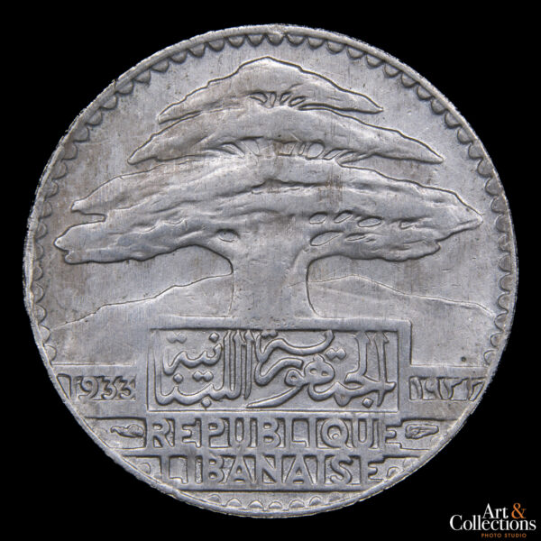 Libano 25 piastras 1933