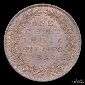 Straits Settlements 1 cent 1862