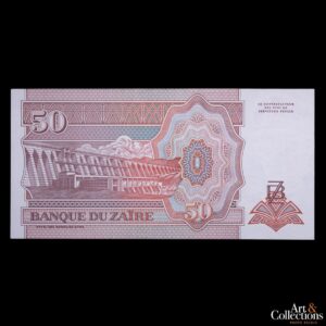 Zaire 50 nuevos zaires 1993 Specimen P.57s UNC