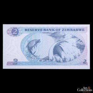 Zimbabwe 2 dolares 1980 P.1a UNC