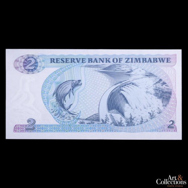 Zimbabwe 2 dolares 1980