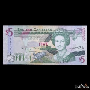 Antigua (Estados del Caribe Oriental) 5 dolares 1994