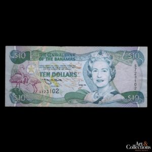 Bahamas 10 dolares 1996