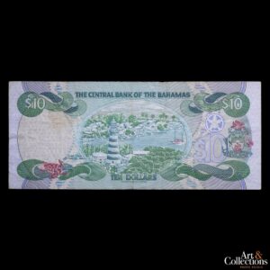 Bahamas 10 dolares 1996
