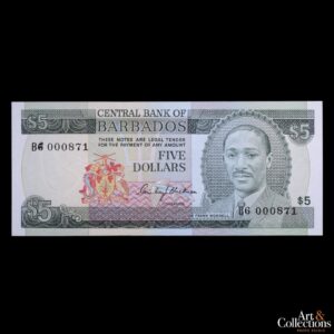 Barbados 5 dolares 1975 (ND)