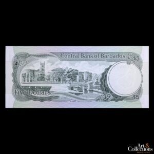 Barbados 5 dolares 1975 (ND)
