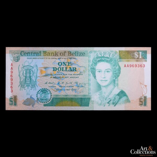 Belice 1 dolar 1990