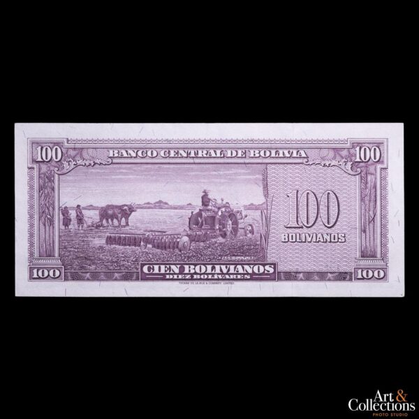 Bolivia 100 bolivianos L.1945