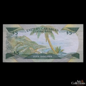 Caribe del Este 5 dolares 1988-1993