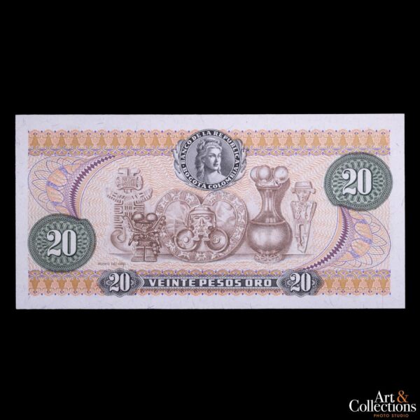 Colombia 20 pesos 1973