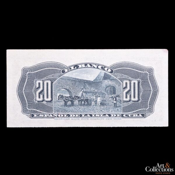 Cuba 20 centavos 1897 - Imagen 2