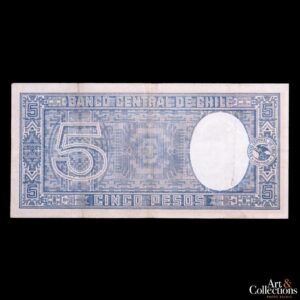 Chile 5 pesos 1944