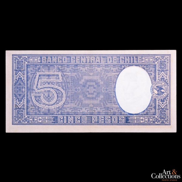 Chile 5 pesos 1944