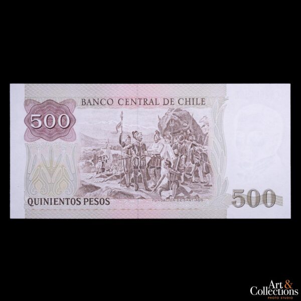 Chile 500 pesos 1990 - Imagen 2