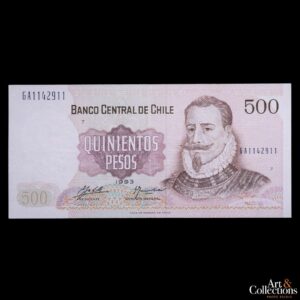 Chile 500 pesos 1993