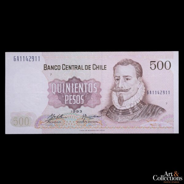 Chile 500 pesos 1993