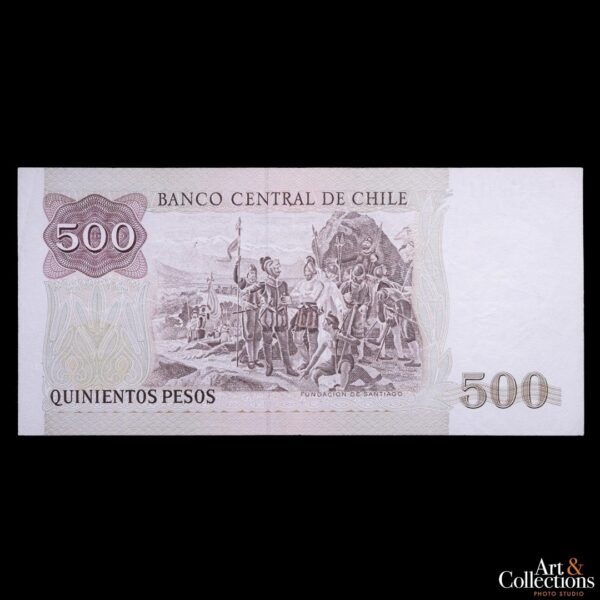 Chile 500 pesos 1993 - Imagen 2
