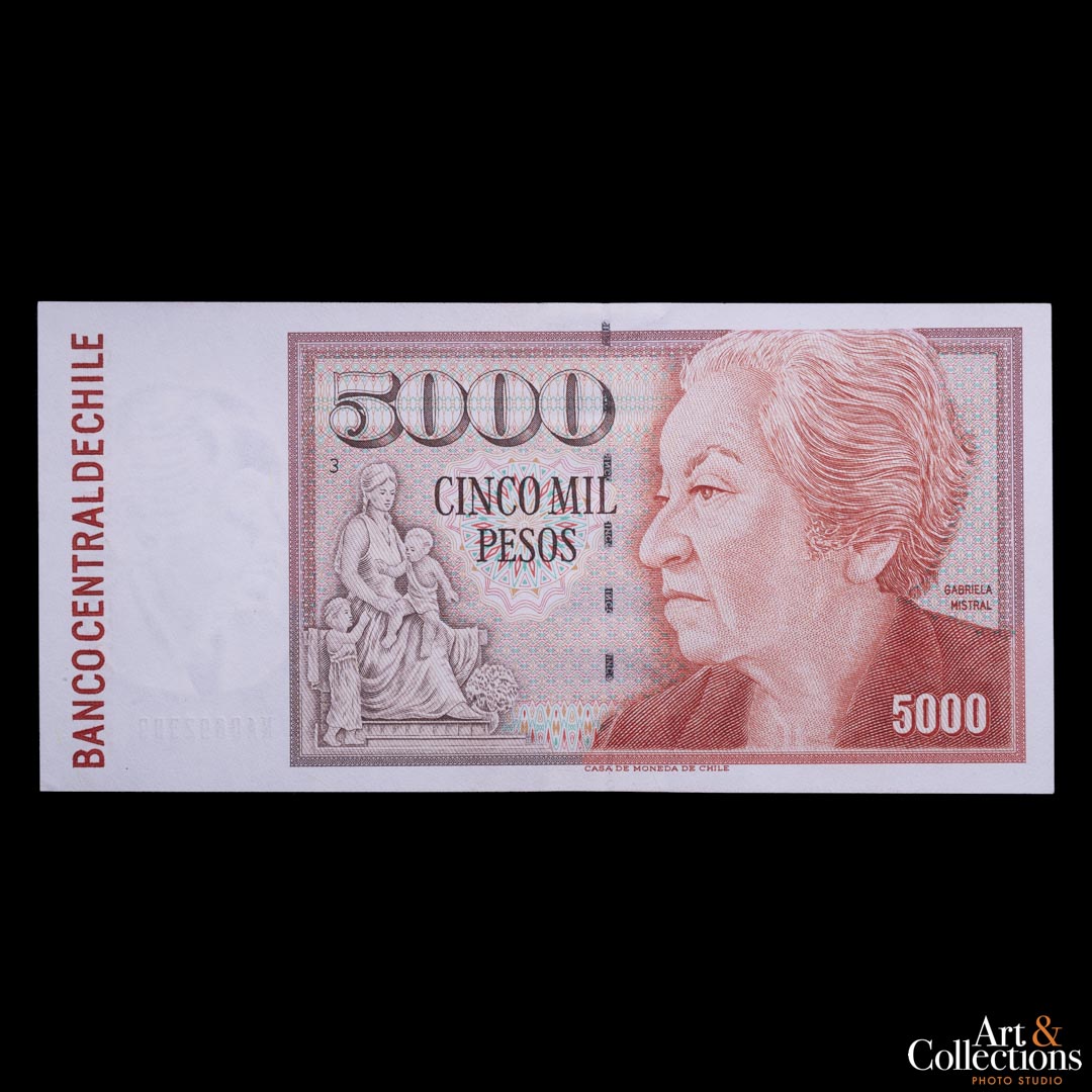 Chile 5000 pesos 2001