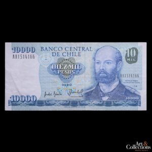 Chile 10.000 pesos 1990