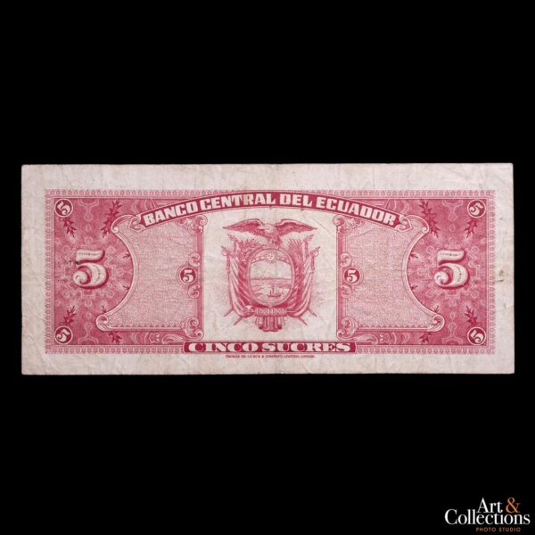 Ecuador 5 sucres 1959