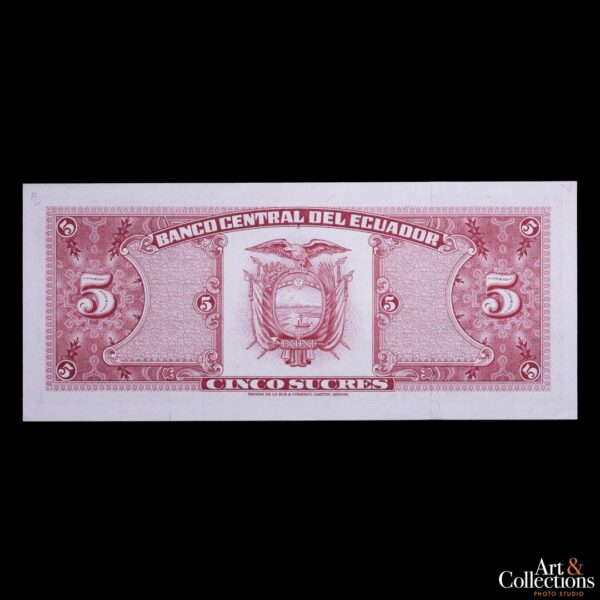 Ecuador 5 sucres 1963
