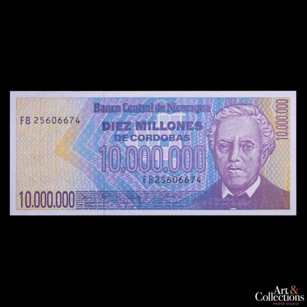 Nicaragua 10.000.000 cordobas 1990