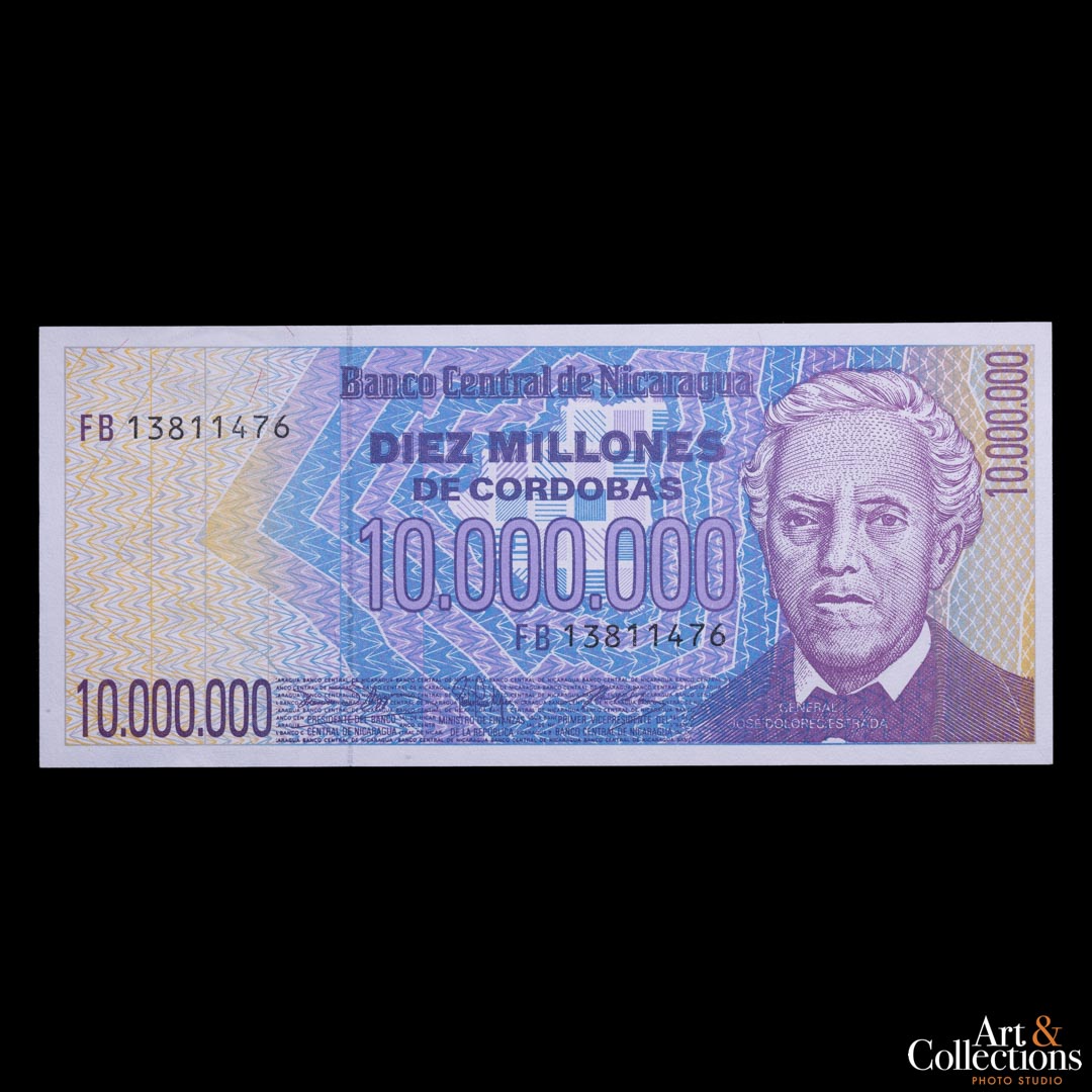 Nicaragua 10.000.000 cordobas 1990