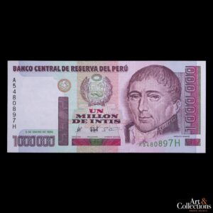 Peru 1.000.000 intis 1990 P.148 XF