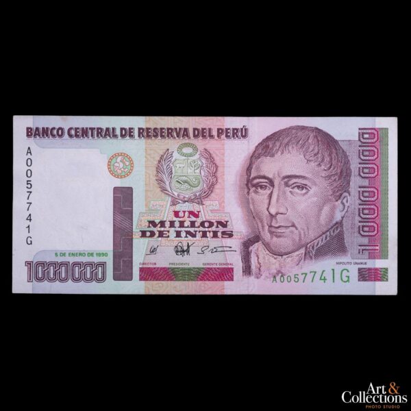 Peru 1.000.000 intis 1990