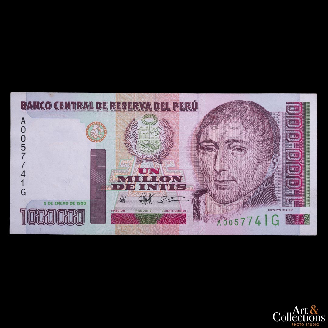 Peru 1.000.000 intis 1990