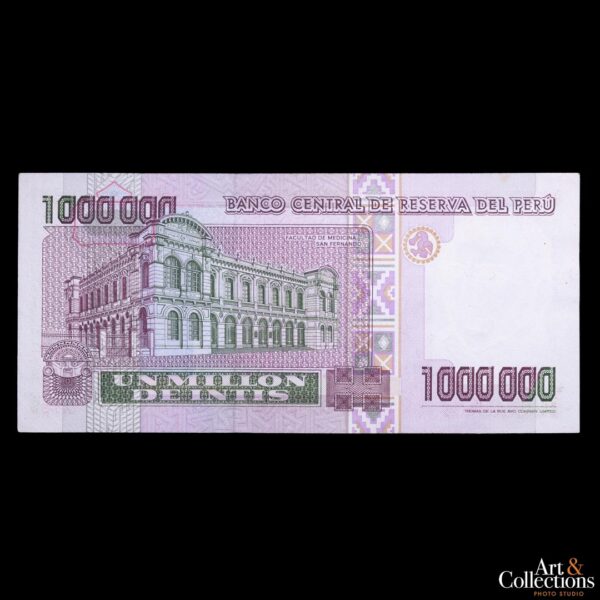 Peru 1.000.000 intis 1990