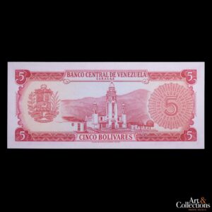 Venezuela 5 bolivares 1974 P.50h UNC