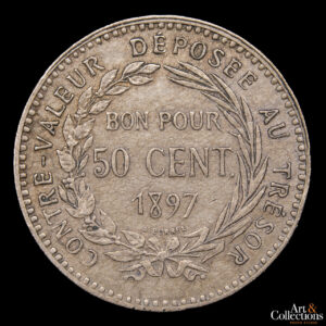 Martinica 50 Centimes 1897