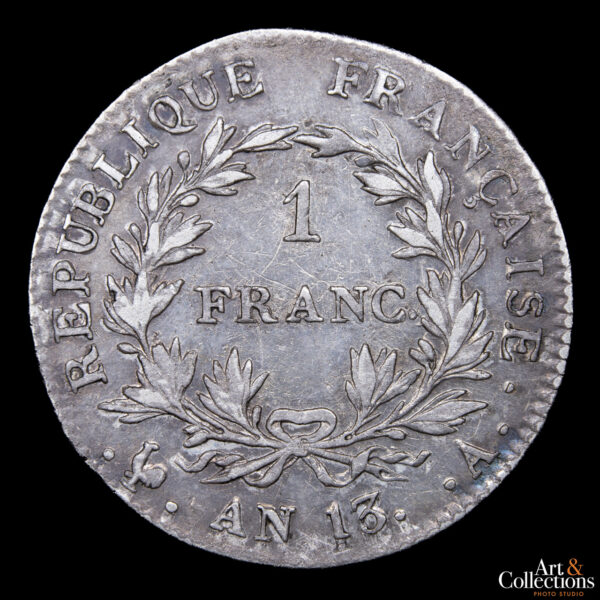 Francia (Napoleón I) 1 Franco An 13A (1804/05)