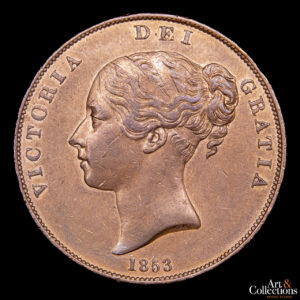 Gran Bretaña 1 Penny 1853