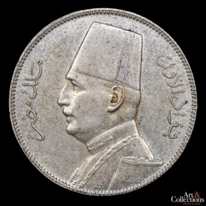 Egipto 5 Piastras 1929 (AH1348)