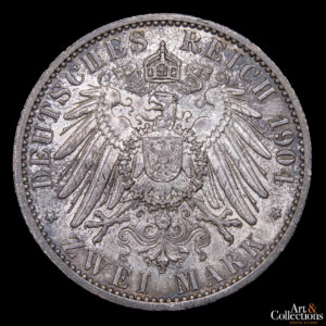 Alemania ( Hesse – Darmstadt) 2 Marcos 1904