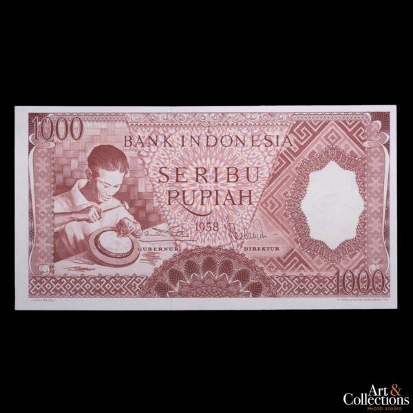 Indonesia 1000 Rupiah 1958