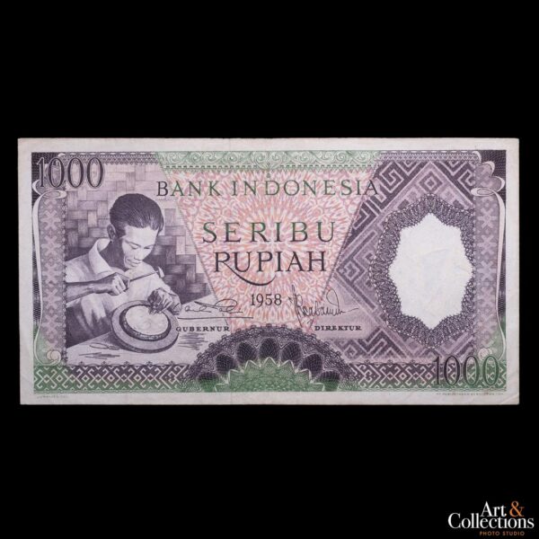 Indonesia 1000 Rupiah 1958