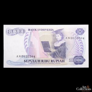 Indonesia 10000 Rupias 1986