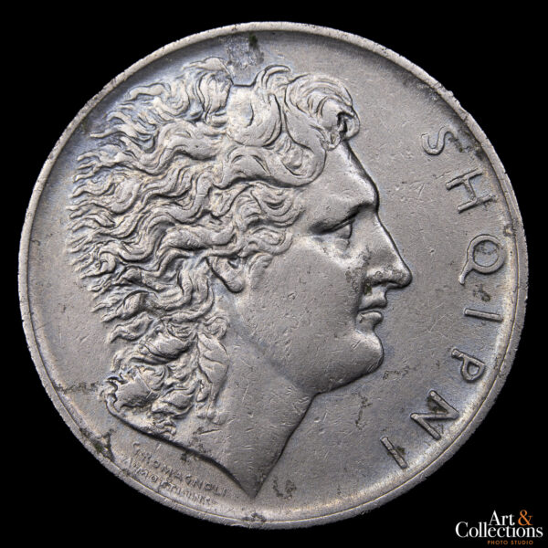 Albania 1 Lek 1926 - Reino. Rey Zog I - Imagen 2
