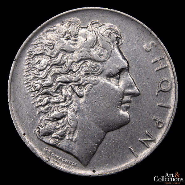 Albania 1 Lek 1931 - Reino. Rey Zog I - Imagen 2