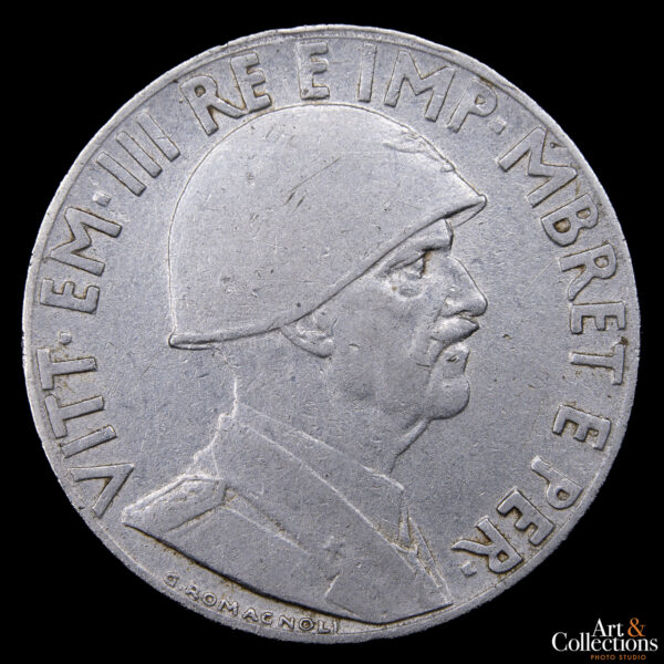 Albania 0,20 Lek 1939 - Ocupación Italiana. Magnética - Imagen 2