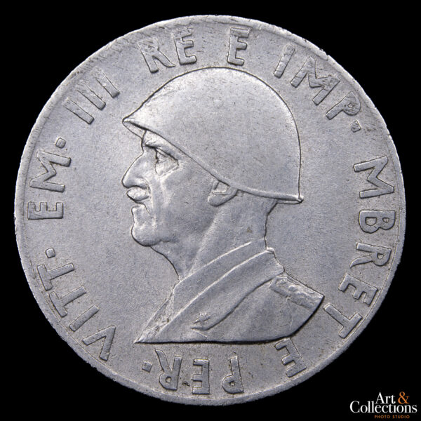 Albania 0,50 Lek 1941 - Ocupación Italiana. Magnética - Imagen 2