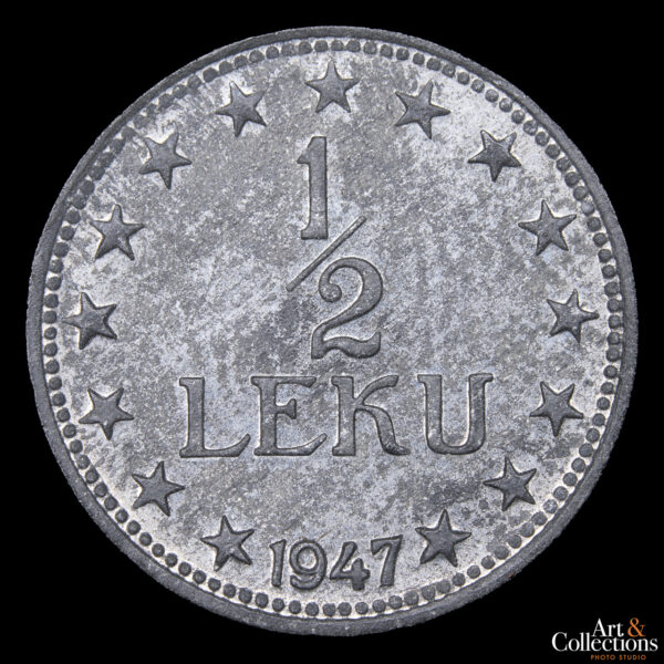 Albania 1/2 Leku 1947