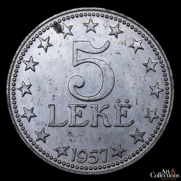 Albania 5 Lek 1957