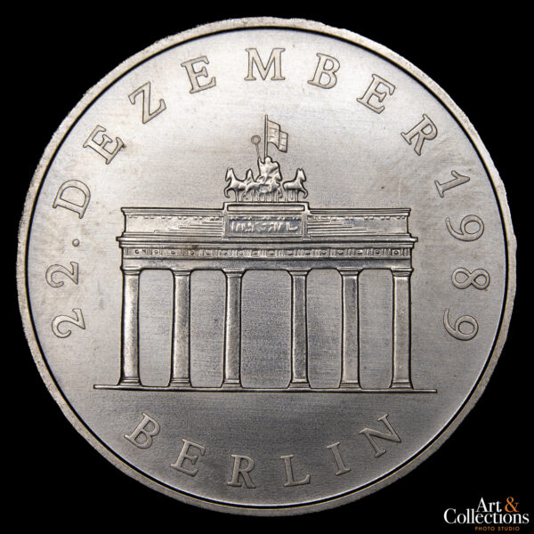 Alemania Democrática 20 Marcos 1990 A - Puerta de Brandeburgo